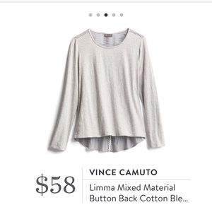Vince Canuck Grey Shirt